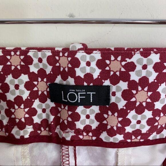 Loft Red Julie Pants‎ - Picture 10 of 15